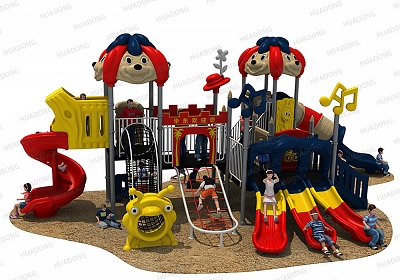 歡樂鼠 HD-HDL001-兒童滑梯、