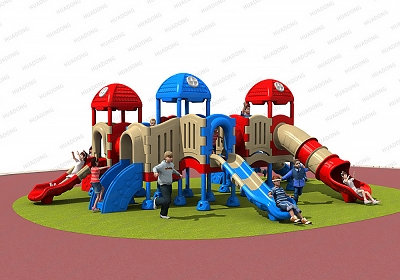 全塑料 HD-LSL001兒童滑梯、