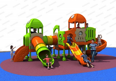 全塑料 HD-LSL004兒童滑梯、