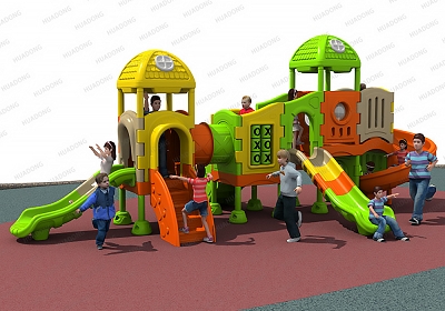 全塑料 HD-LSL005兒童滑梯、