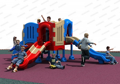 全塑料 HD-LSL010兒童滑梯、