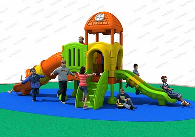 全塑料 HD-HSL011兒童滑梯、