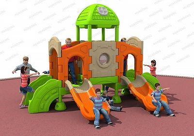 全塑料 HD-LSL014兒童滑梯、