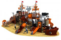 海盜船 HD-HDD017-兒童滑梯、