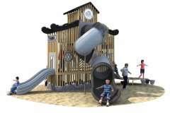 中國(guó)風(fēng)組合滑梯HD-HZG007