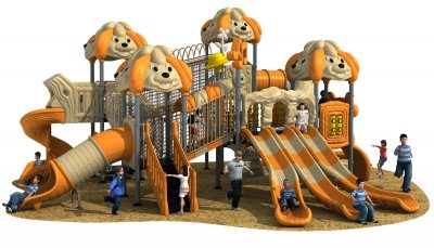 歡樂鼠 HD-HDL020-兒童滑梯、