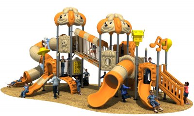 歡樂鼠 HD-HDL023-兒童滑梯、