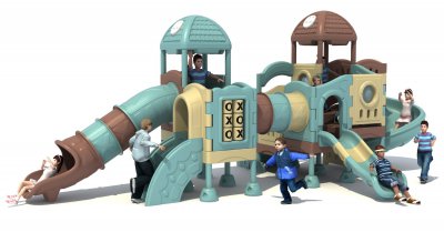 全塑料 HD-LSL021兒童滑梯、