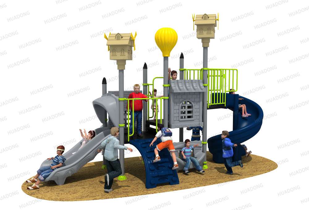 別墅屋 HD-HBW012-兒童滑梯、