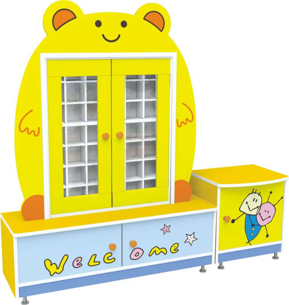 柜子、書架 大熊造型茶杯